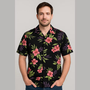 Two Palms Orchid Fern Black